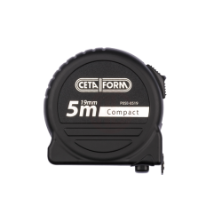 Ceta Form P05B-0519 Compact Şerit Metre (Siyah Kasa Mıknatıslı) 5 M X 19 Mm