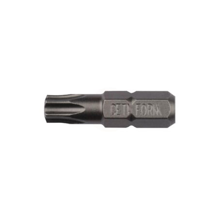 Ceta Form CB/810T 1/4 İnç Delikli Torx Bits Uç T27 X 25 Mm