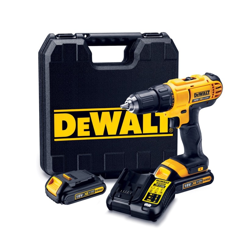 Dewalt DCD771S2 18V 1.3 Ah Li-ion Şarjlı Matkap
